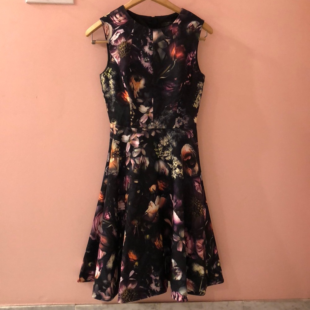 Ted Baker fit and flare dress